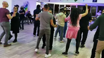Noche social de salsa